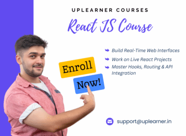 react js course- Uplearner
